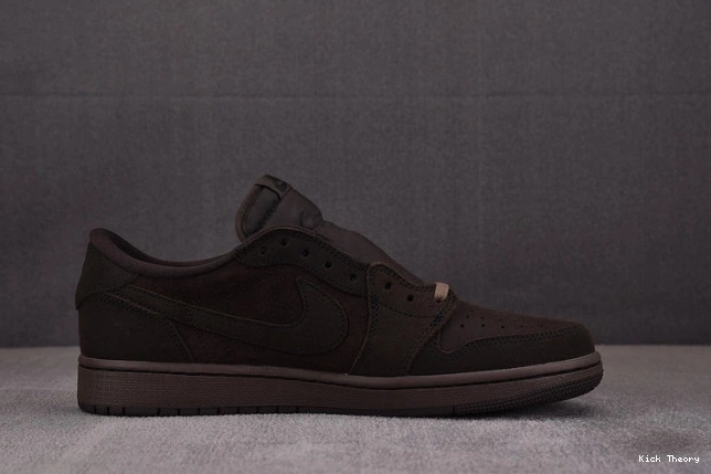 Kicked Out Shoe Store Travis OG Scott Low 1 x Brown Jordan Velvet Air DM7866-202 0819